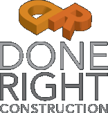 Done Right Construction Logo